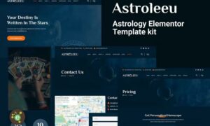 Astroleeu - Astrology & Numerology Elementor Template Kit