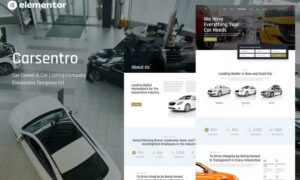 Carsentro - Car Dealer & Listing Company Elementor Template Kit Carsentro - Car Dealer & Listing Company Elementor Template Kit
