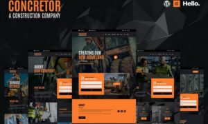 Concretor - Real Estate Construction Elementor Template Kit Concretor - Real Estate Construction Elementor Template Kit
