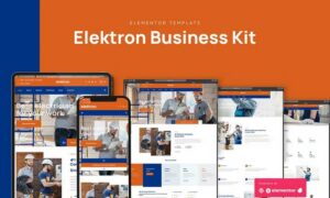 Elektron - Electric Company & Business Elementor Template Kit