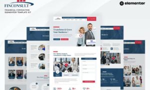 Finconsult - Financial Consulting Elementor Template Kit