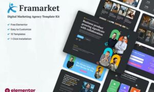 Framarket - Digital Marketing Elementor Template Kit