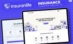 Insuranlife - Insurance Agency Elementor Template Kit