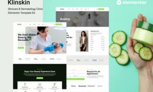 Klinskin - Skincare & Dermatology Clinic Elementor Template Kit