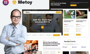 MeToy - Toys Craft Industry Elementor Template Kit
