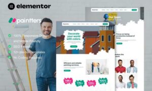 Paintters - Painting Service Elementor Template Kit