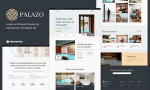 Palazo - Hotel and Resort Booking Elementor Template Kit