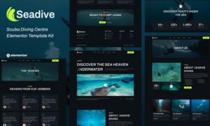 Seadive - Scuba Diving Centre Elementor Template Kit Seadive - Scuba Diving Centre Elementor Template Kit