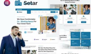 Setar - Coworking Space & Startup Office Elementor Template Kit Setar - Coworking Space & Startup Office Elementor Template Kit