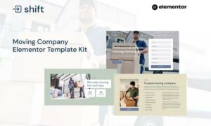 Shift - Moving Company Website Elementor Template Kit Shift - Moving Company Website Elementor Template Kit