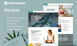 Slimkits - Weight Loss & Diet Program Elementor Template Kit Slimkits - Weight Loss & Diet Program Elementor Template Kit