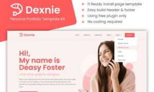 dexnie-personal-portfolio-elementor-template-kit-65QSHYQ