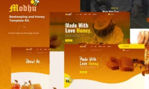 modhu-beekeeping-honey-elementor-template-kit-49AFGDM