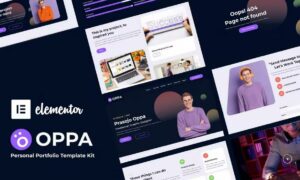 oppa-personal-portfolio-elementor-template-kit-435KDK4