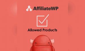 AffiliateWP Allowed Products