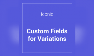 Iconic WooCommerce Custom Fields for Variations
