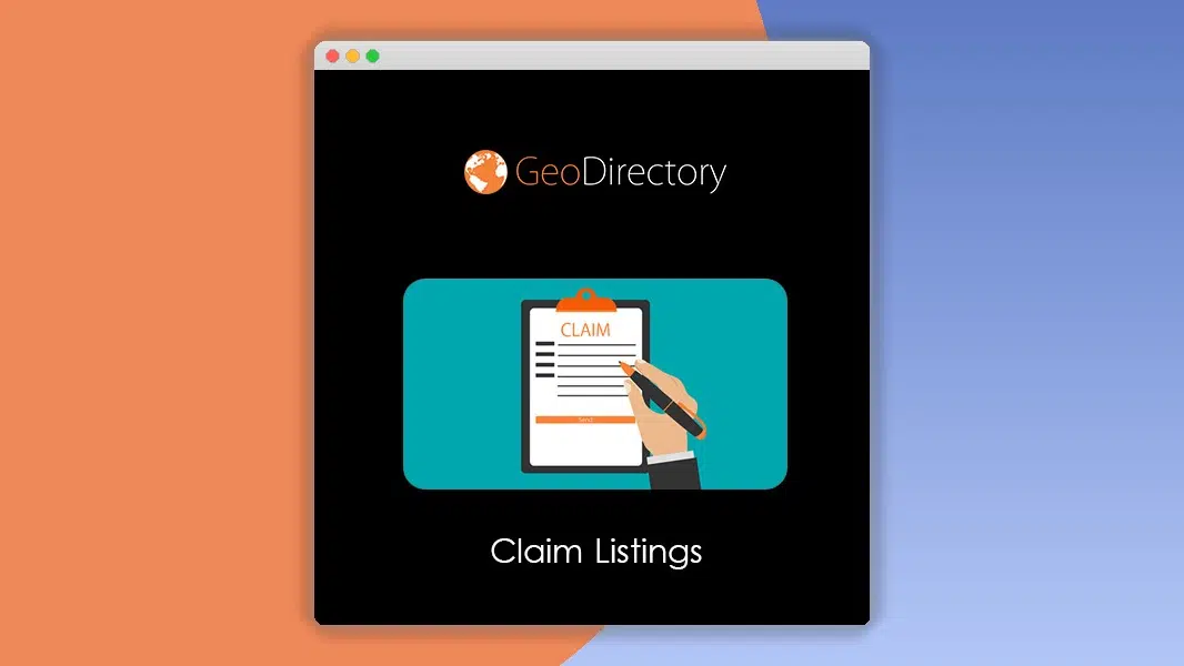 GeoDirectory Claim Listings