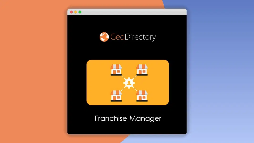GeoDirectory Franchise Manager