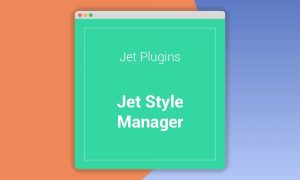 Jet Style Manager For Elementor