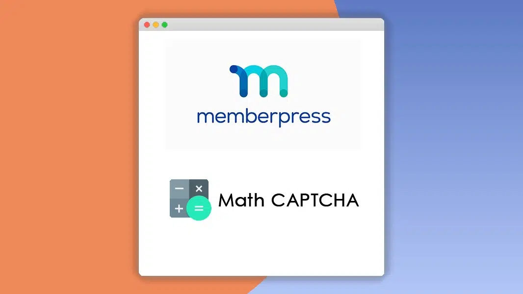 MemberPress Math CAPTCHA
