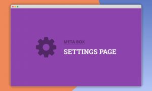 Meta Box Settings Page
