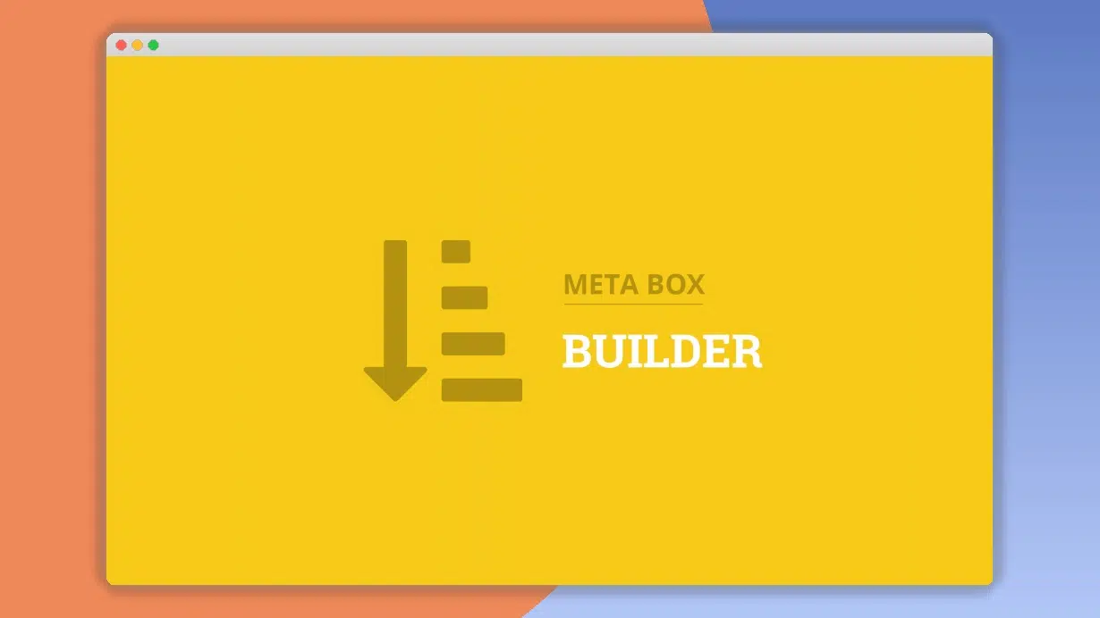 Meta Box Builder